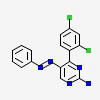 4-(2,4-dichloro-pheyl)-5-phenylazo-pyrimidin-2ylamine
