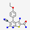 3,6-DIAMINO-5-CYANO-4-(4-ETHOXYPHENYL)THIENO[2,3-B]PYRIDINE-2-CARBOXAMIDE