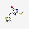 2-(Methylsulfanyl)-5-(Thiophen-2-Ylmethyl)-1h-Imidazol-4-Ol