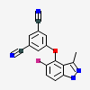 5-[(5-fluoro-3-methyl-1h-indazol-4-yl)oxy]benzene-1,3-dicarbonitrile