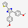 4,5-bis(4-methoxyphenyl)-2-thiophen-2-yl-1H-imidazole