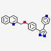 2-{[4-(4-pyridin-4-yl-1H-pyrazol-3-yl)phenoxy]methyl}quinoline