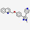 2-{[4-(1-methyl-4-pyridin-4-yl-1H-pyrazol-3-yl)phenoxy]methyl}quinoline