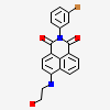 2-(3-bromophenyl)-6-[(2-hydroxyethyl)amino]-1h-benzo[de]isoquinoline-1,3(2h)-dione
