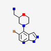 1-[(2s)-4-(5-Bromo-1h-Pyrazolo[3,4-B]pyridin-4-Yl)morpholin-2-Yl]methanamine