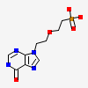 9-(2-phosphonoethoxyethyl)hypoxanthine