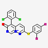 5-(2,6-dichlorophenyl)-2-[(2,4-difluorophenyl)sulfanyl]-6H-pyrimido[1,6-b]pyridazin-6-one