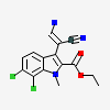 Ethyl 3-[(e)-2-amino-1-cyanoethenyl]-6,7-dichloro-1-methyl-1h-indole-2-carboxylate