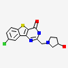 8-chloro-2-{[(3S)-3-hydroxypyrrolidin-1-yl]methyl}[1]benzothieno[3,2-d]pyrimidin-4(3H)-one