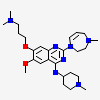 7-[3-(dimethylamino)propoxy]-6-methoxy-2-(4-methyl-1,4-diazepan-1-yl)-N-(1-methylpiperidin-4-yl)quinazolin-4-amine