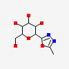 2-(Beta-D-Glucopyranosyl)-5-Methyl-1,3,4-Oxadiazole
