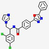 N-[(1R)-1-(2,4-dichlorophenyl)-2-(1H-imidazol-1-yl)ethyl]-4-(5-phenyl-1,3,4-oxadiazol-2-yl)benzamide