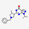 6-[(3S,4S)-1-benzyl-4-methylpyrrolidin-3-yl]-1-(1-methylethyl)-1,5-dihydro-4H-pyrazolo[3,4-d]pyrimidin-4-one