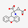 2-[(1S,2S)-2-carboxycyclopropyl]-3-(9H-xanthen-9-yl)-D-alanine