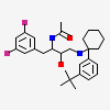 N-[(1s,2r)-3-{[1-(3-Tert-Butylphenyl)cyclohexyl]amino}-1-(3,5-Difluorobenzyl)-2-Hydroxypropyl]acetamide