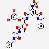 N-{(1s,2s,4r)-5-{[(1s)-1-(benzylcarbamoyl)-2-methylpropyl]amino}-1-[(3,5-difluorophenoxy)methyl]-2-hydroxy-4-methoxy-5-oxopentyl}-5-[methyl(methylsulfonyl)amino]-n'-[(1r)-1-phenylethyl]benzene-1,3-dicarboxamide