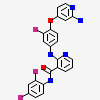 2-({4-[(2-aminopyridin-4-yl)oxy]-3-fluorophenyl}amino)-N-(2,4-difluorophenyl)pyridine-3-carboxamide