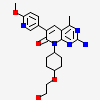 2-amino-8-[trans-4-(2-hydroxyethoxy)cyclohexyl]-6-(6-methoxypyridin-3-yl)-4-methylpyrido[2,3-d]pyrimidin-7(8H)-one