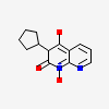 3-cyclopentyl-1,4-dihydroxy-1,8-naphthyridin-2(1H)-one
