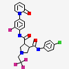 (3r,4r)-N-(4-Chlorophenyl)-N'-[2-Fluoro-4-(2-Oxopyridin-1(2h)-Yl)phenyl]-1-(2,2,2-Trifluoroethyl)pyrrolidine-3,4-Dicarboxamide