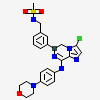N-(3-{3-chloro-8-[(4-morpholin-4-ylphenyl)amino]imidazo[1,2-a]pyrazin-6-yl}benzyl)methanesulfonamide