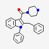 (2-benzyl-1-phenyl-1h-indol-3-yl)-piperazin-1-yl-methanone