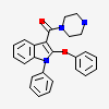 2-phenoxy-1-phenyl-3-(piperazin-1-ylcarbonyl)-1H-indole